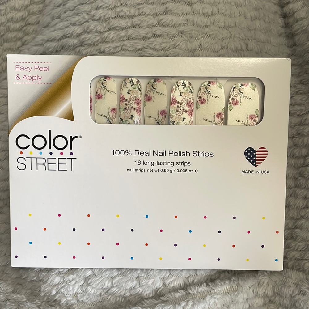 Unopened retired Color Street Flora Good Time